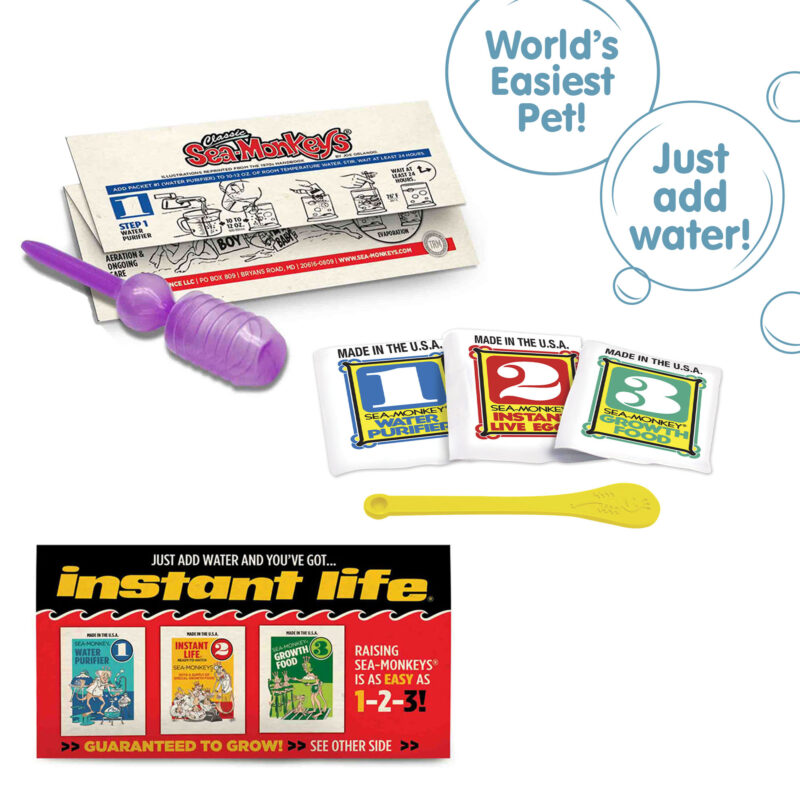 Sea-Monkeys Retro Instant Life - US 6348