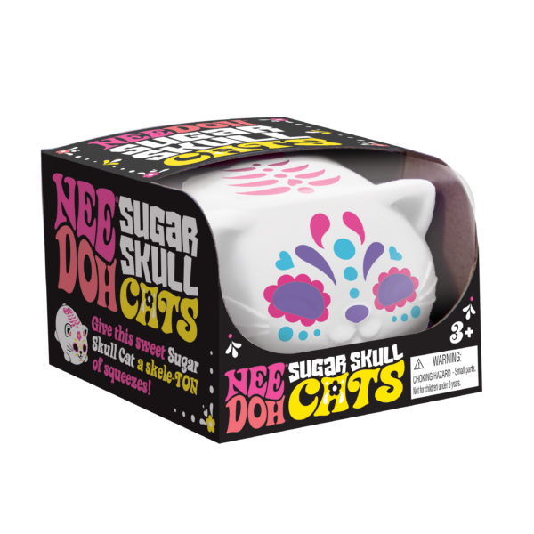 NeeDoh Sugar Skull Cats - US 5686