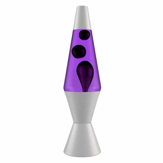 14.5’’ LAVA Lamp – Black &amp; Purple - US 8192