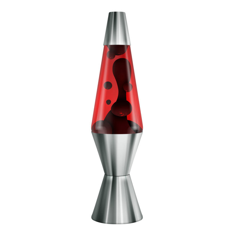 14.5″ Lava Lamp Chrome Plated Crimson - US 9574