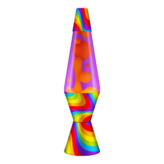 14.5″ Lava Lamp Flowing Color Bands - US 8304