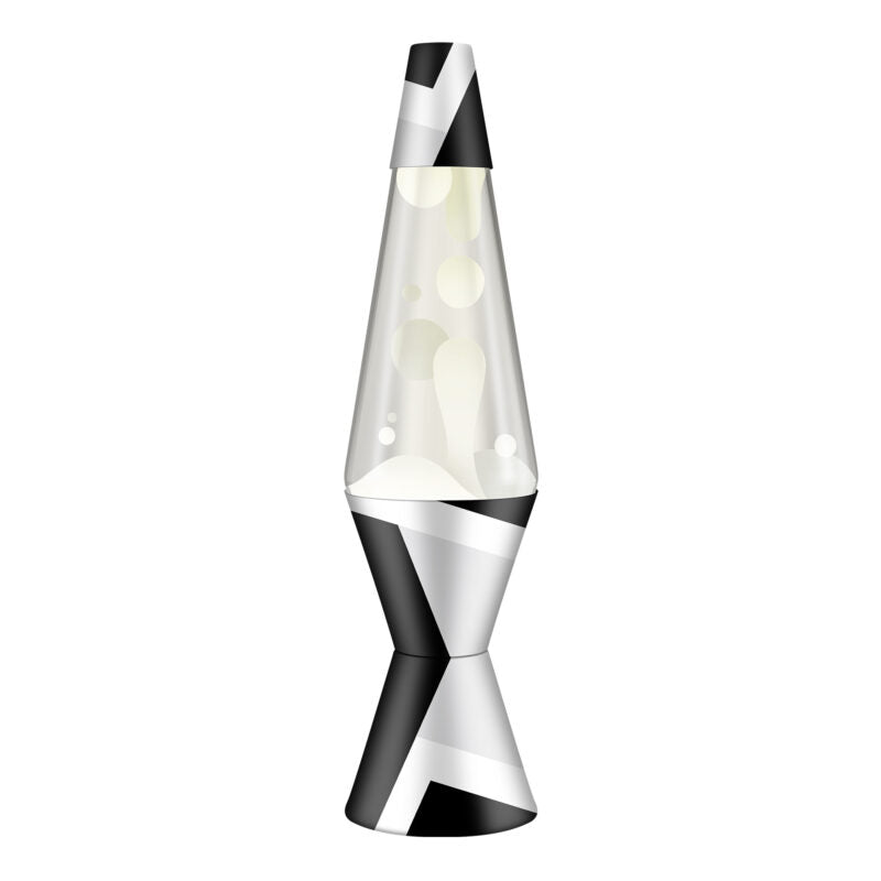 14.5″ Lava Lamp Polygonal White Tone - US 4081