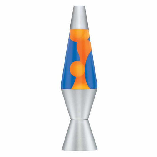 14.5” LAVA Lamp – Orange/Blue/Silver - US 4997