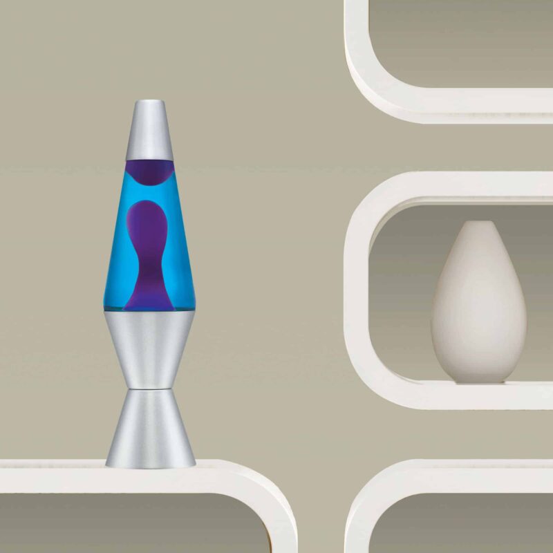 14.5″ LAVA Lamp – Purple/Blue/Silver - US 9568