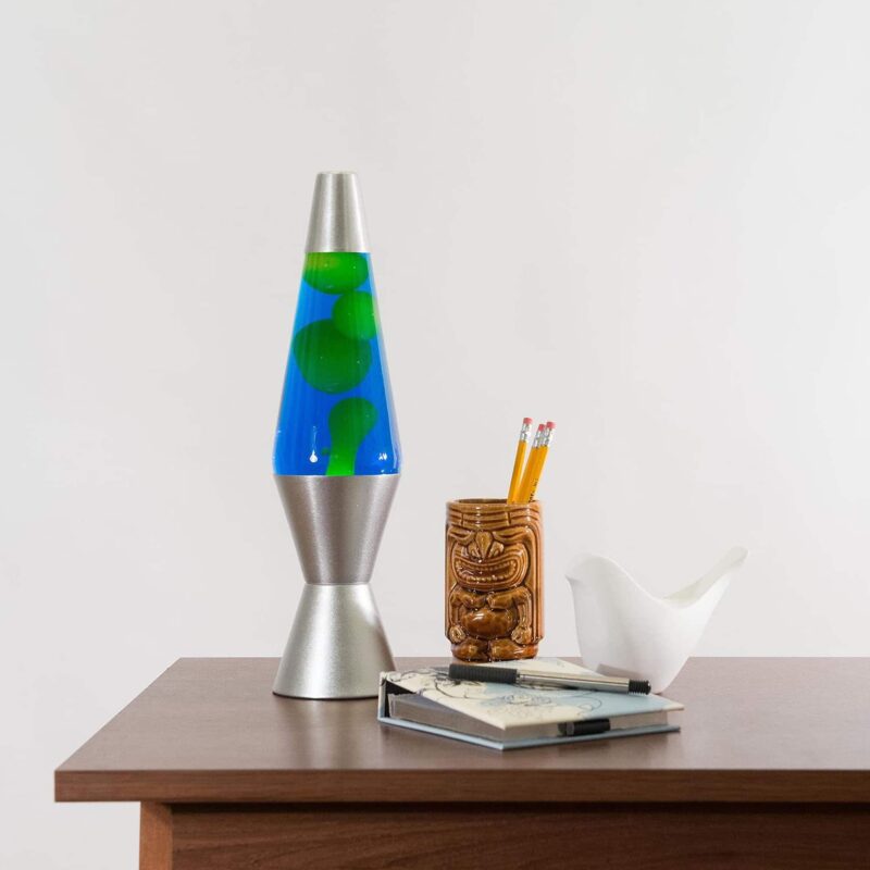 14.5” LAVA Lamp – Yellow/Blue/Silver - US 2570