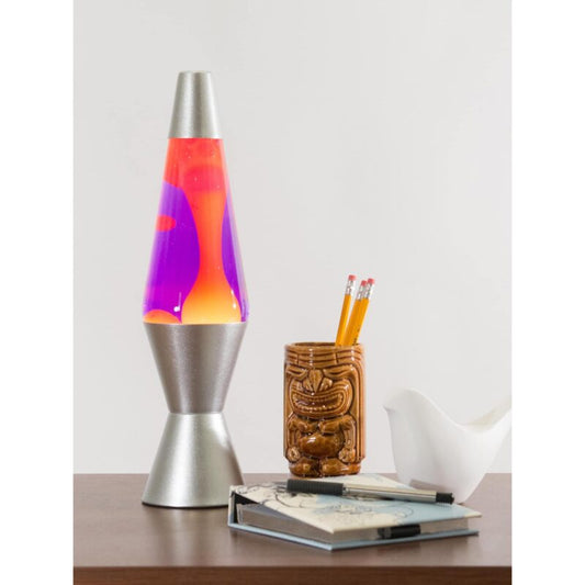 14.5” LAVA Lamp – Yellow/Purple/Silver - US 8298