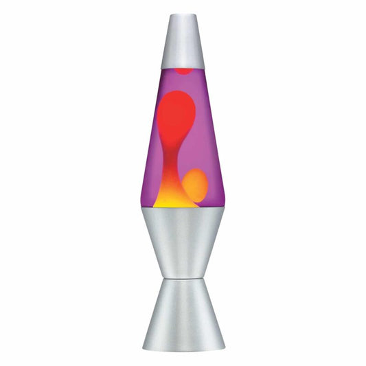 14.5” LAVA Lamp – Yellow/Purple/Silver - US 8298