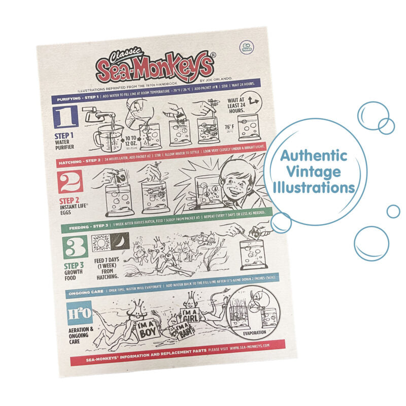 Sea-Monkeys Retro Instant Life - US 6348