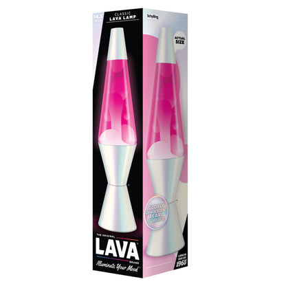 14.5″ Lava Lamp Opalescent Pearl - US 9715