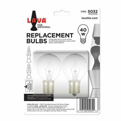 40W LAVA Lamp Light Bulb A15 - US 9702