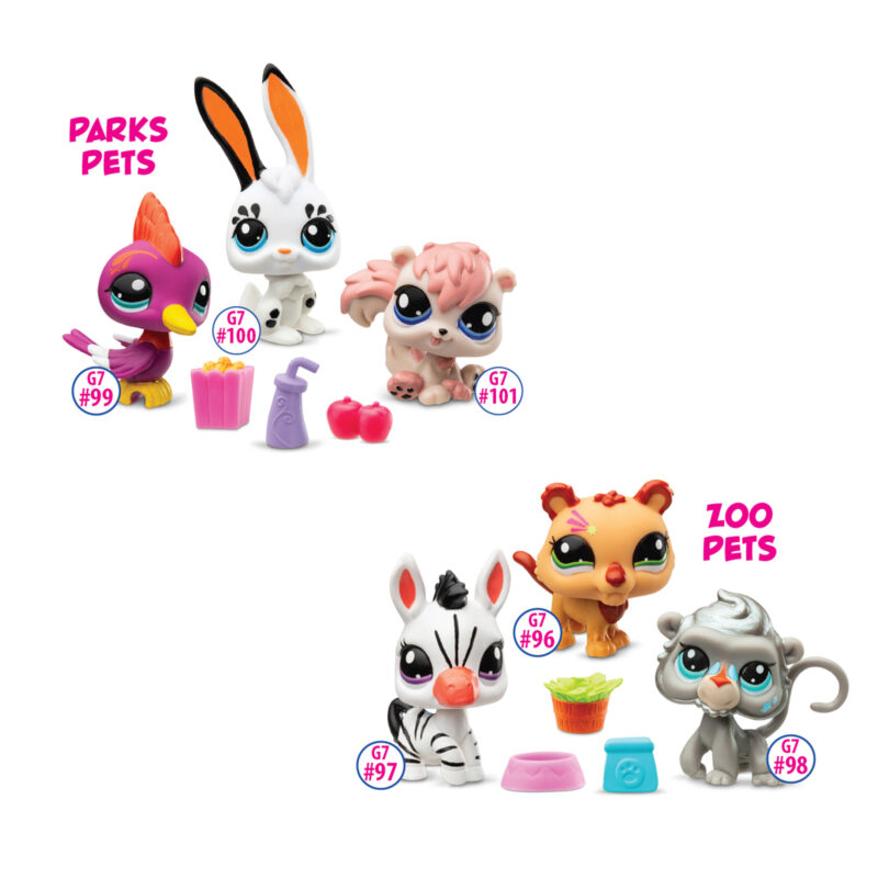 Littlest Pet Shop Pet Trio – Series 2 - US 3610