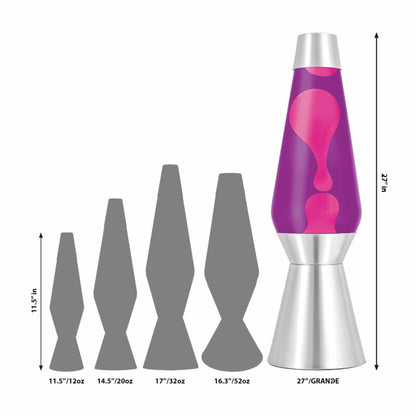 27″ LAVA Lamp Grande – Pink/Purple/Silver - US 5931