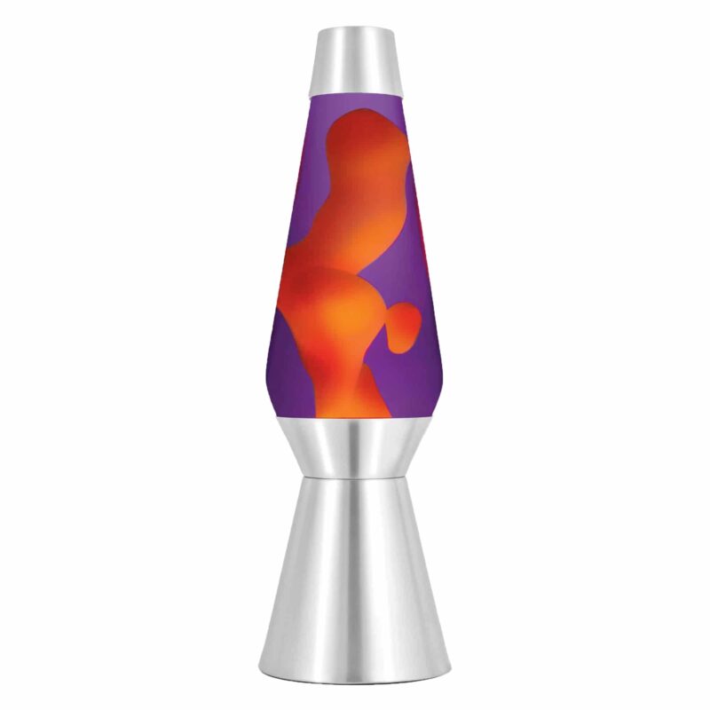 27″ LAVA Lamp Grande – Yellow/Purple/Silver - US 8393