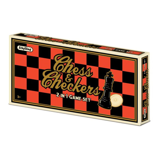 Chess &amp; Checkers Set - US 7034