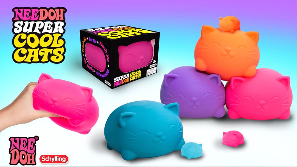 Super NeeDoh Cool Cats - US 6170