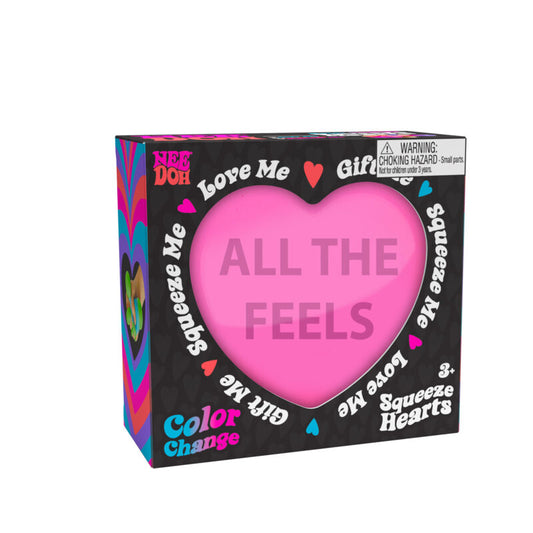 NeeDoh Color Change Squeeze Heart - US 4973