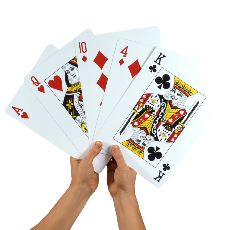 Jumbo Playing Cards - US 1379