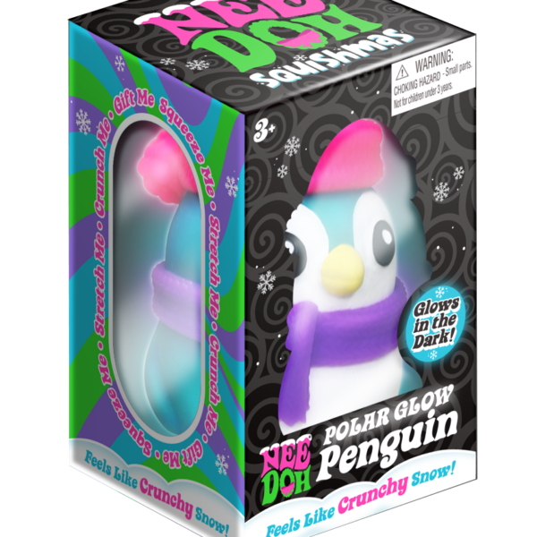 NeeDoh Polar Glow Penguin - US 8206