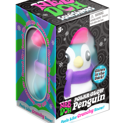 NeeDoh Polar Glow Penguin - US 8206