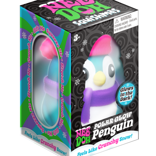 NeeDoh Polar Glow Penguin - US 8206