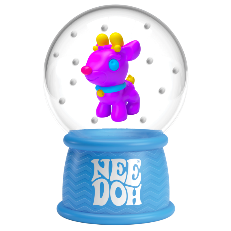 NeeDoh Squish N Flow Snow Globe - US 7318