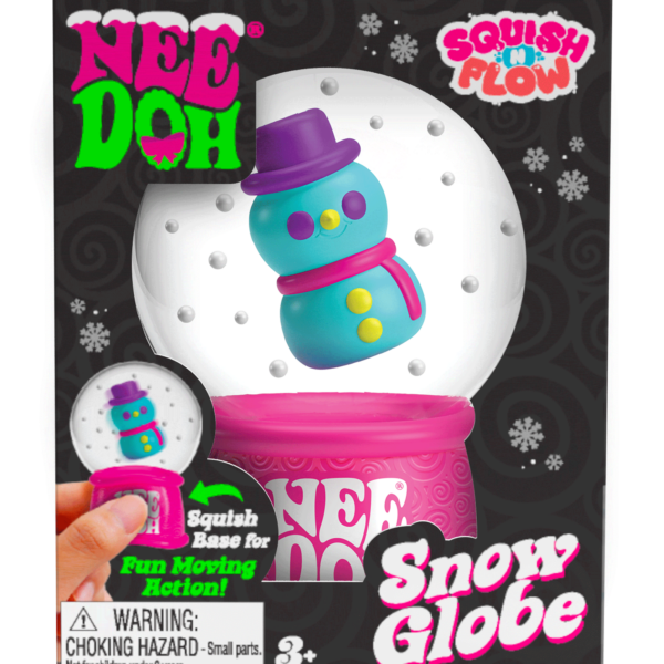 NeeDoh Squish N Flow Snow Globe - US 7318