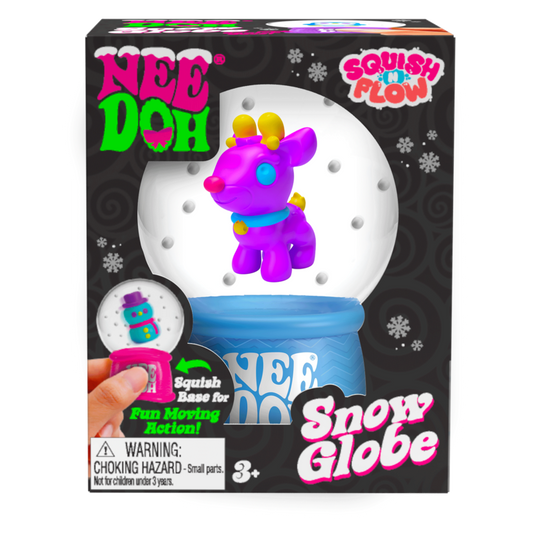 NeeDoh Squish N Flow Snow Globe - US 7318