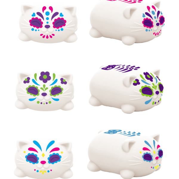 NeeDoh Sugar Skull Cats - US 5686