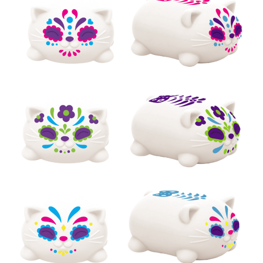 NeeDoh Sugar Skull Cats - US 5686
