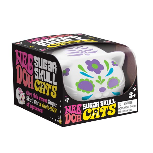 NeeDoh Sugar Skull Cats - US 5686